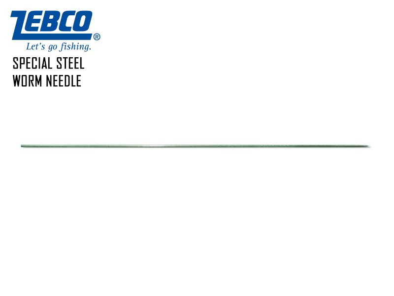 Zebco Special Steel Worm Needle (Length: 30cm, 2pcs)